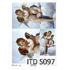 Dekupāžas papīrs "SOFT", 40g/ m2, A4, "S0097"
