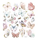 Uzlīmes papīra "Boho Butterflies", 22 gab.