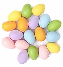 Plastmasas olas 4cm, 18gab., asorti