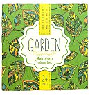 Krāsojamā grāmata FRESH "Garden" (dizains 19176), 20x20cm, 24 lappuses