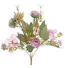 Makslīgo ziedu pušķis, 29cm, gaiši violets