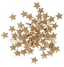 Perlītes "Zvaigznes", 1,5cm, 60gab., zelta, ZS