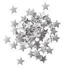 Perlītes "Zvaigznes", 1,5cm, 60gab., sudraba, ZS