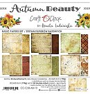 Skrapbukinga papīra kolekcija "Craft O'Clock: Autumn Beauty", 20.3x20.3 cm, 190g/ m2, 24 divpusējas loksnes, 12 dizaini