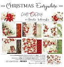 Skrapbukinga papīra kolekcija "Christmas Everywhere", 30.5x30.5cm, 250g/ m2, 6 loksnes, ZS
