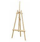 Molberts "Nr. 41A, Lyra", priede, max audekla augstums 124cm, 71x80x170cm, 2.97kg