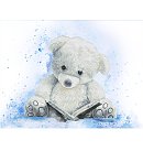 Izšūšanas komplekts krustdūrienā "I want to know everything", 38x28 cm