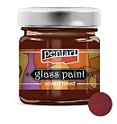 Metāliska krāsa stiklam, uz šķīdinātāja bāzes, 30ml, varš, Pentart