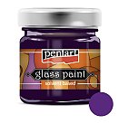 Caurspīdīga krāsa stiklam, uz šķīdinātāja bāzes, 30ml, violeta, Pentart