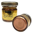Krāsa ar metālisku efektu "Liquid metal", uz šķīdinātāja bāzes, 30 ml, varš, Pentart