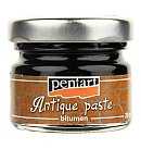 Vecināšanas pasta "Antique paste: bitumen", 20ml, brūna umbra, Pentart