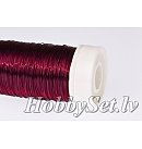 Floristikas stieple "Pet", D:0.3mm, 25g, sarkana