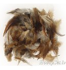 Dekoratīvo spalvu komplekts "Brunett", 6-15cm, 10g