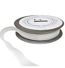 Auduma lente, 1.5cm x 10m, balta