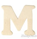 Koka burts "M", H:4cm