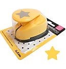 Motīvu caurumotājs "Star", motīva izmērs D:2.5 cm, papīram no 80-220g/ m2
