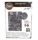3D faktūras iespiešanas mape "Sizzix 3D Texture Fades™: Reptile", A6 (11.4 x 16.5 x 0.64cm)