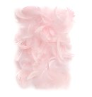Dekoratīvās spalvas, 5-12cm, 10g., rozā
