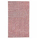 Pašlīmējošās strazas, D:3mm, 806 gab., sarkanas