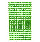Pašlīmējošās puspērles D: 6mm, 260 gab., zaļās