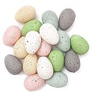 Paipalu olas 4cm, 18gab., pasteļtoņos