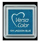Tintes spilventiņš "Versacolor", 2.5x2.5 cm, lagūnas zils
