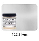 Jacquard "Screen Ink" profesionālā tinte sietspiedei, monodrukai, linogrizumiem, 118.29 ml, sudraba tonis (#122 SILVER)