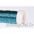 Floristikas stieple "Pet", D:0.3mm, 25g, tirkīzzila