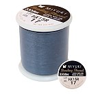 MIYUKI diegs pērļošanai, 100% neilons, 0.203mm, 50m, tumši zils