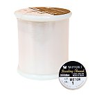 MIYUKI diegs pērļošanai, 100% neilons, 0.203mm, 50m, balts