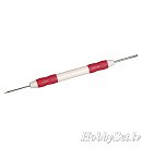 Kvilinga instruments + īlens, ar mīkstu rokturi, 16.5cm