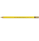 Aquarelle pencil for artists "MONDELUZ 3720/ 02", lemon yellow