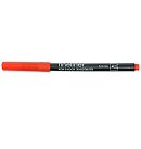 Smalks marķieris "7021", 0.3mm, sarkans