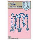 Formu izgriešanas trafarets "Shape Dies Blue: Christmas Hanger", 8.1 x 8.1cm