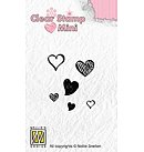 Silikona zīmogs "Mini hearts"
