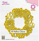 Formu izgriešanas trafarets "Shape Dies: Easter wreath", 102x102mm, L