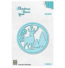 Formu izgriešanas trafaretu komplekts "Christmas scene dies - Reindeer", D:10.8cm, 2 gab., ZS
