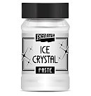Strukturēta caurspīdīga pasta ar mirdzumiem " Ice Crystal", uz ūdens bāzes, 100ml, Pentart