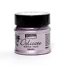 Metāliska akrila krāsa "DELICATE", 50 ml, purpura zelts, Pentart