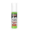 Matēta akrila krāsa, 20ml, ābolu zaļa, Pentart