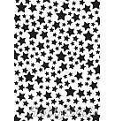 Plastikāta trafarets "Stars", paredzēts "mix-media" tehnikai, A5, ZS