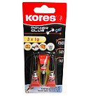 Universālā momentlīme-gēls "KORES Power glue", 1g x 3 gab.