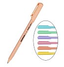 Lodīšu pildspalva "KORES K-PEN Pastel", zila, korpusa krāsa: asorti