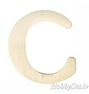 Koka burts "C", H:4cm