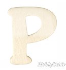Koka burts "P", H:4cm