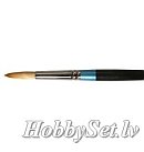 "AQUAFINE" sintētiska ota “ROUND AF85” N#26, apaļa, īss rokturis, 10.6x38.1mm