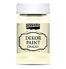 Krīta krāsa "Dekor paint", 100ml, ziloņkaula tonis, Pentart