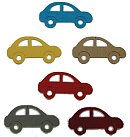 Декор из фетра "Automobile", D:3 см, 6 шт