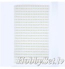 Pašlīmējošās puspērles, D:4 mm, 440 gab., ziloņkaula tonis