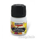 Līdzeklis caurspīdīguma iegūšanai stikla un keramikas krāsām, 30 ml, Pentart
